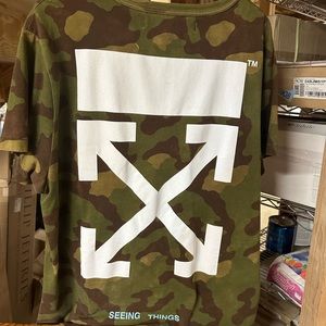 Off-White Seeing Things Camo T-Shirt